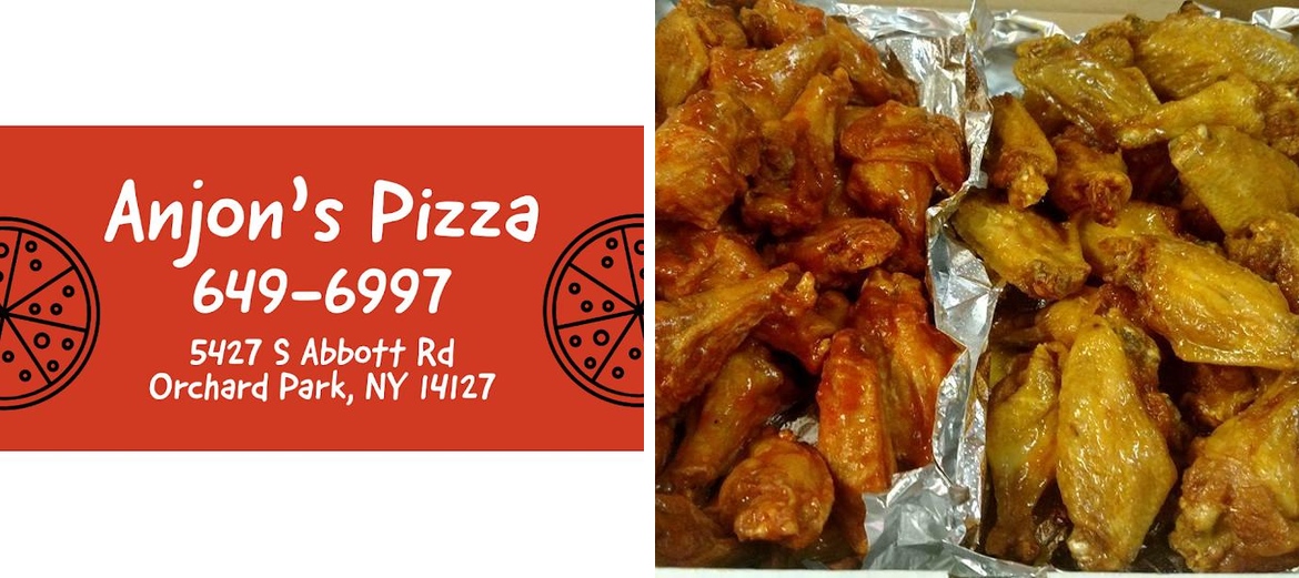 Anjon's Pizzeria Menu