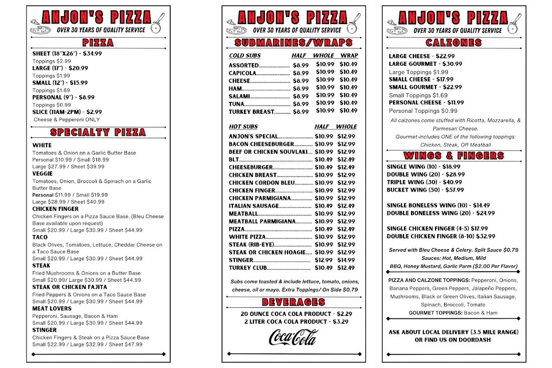 Anjon's Pizzeria