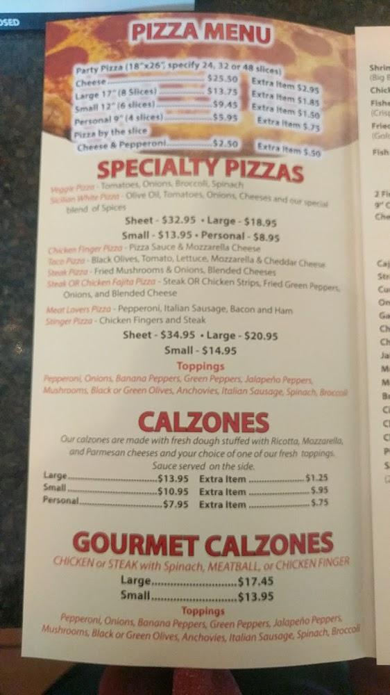 Anjon's Pizzeria Menu image 4